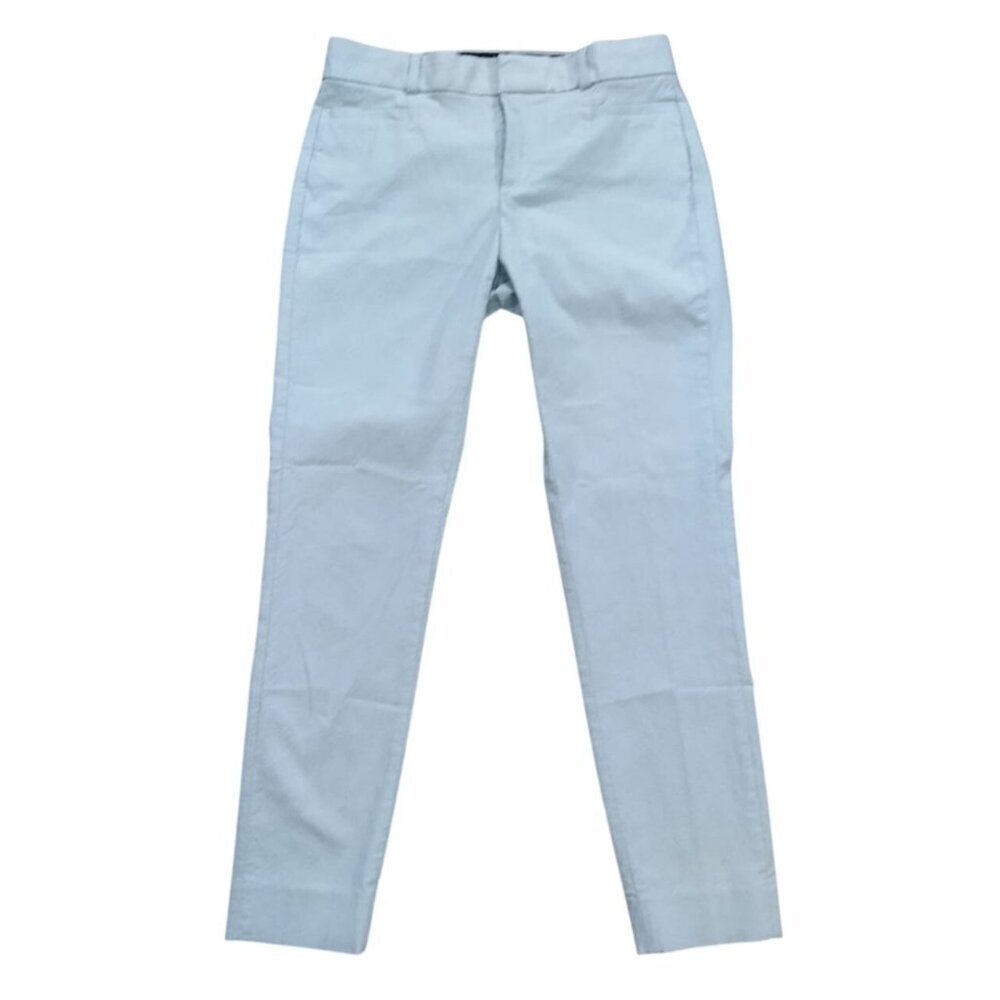 Banana Republic Sloan Curvy Fit Slim Tapered Pants Women Size 2 Light grey.